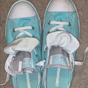 Teal Converse